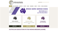 Desktop Screenshot of merinos.com.au